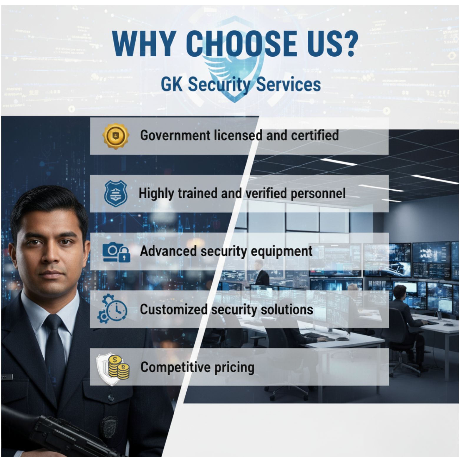 GKE Security Services - GKE Security Services Your Safety, Our Priority